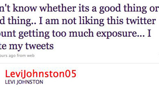 Levi Johnston Wants People To Stop Caring About His Twitter Account